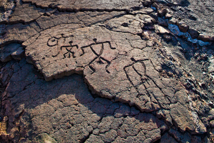 Hawaii Authentic Petroglyphs