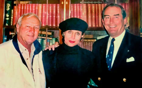 Arnold Palmer, Robin Rohr and Thos Rohr
