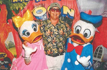 Thos Rohr & Disney Characters at Waikoloa Beach Resort