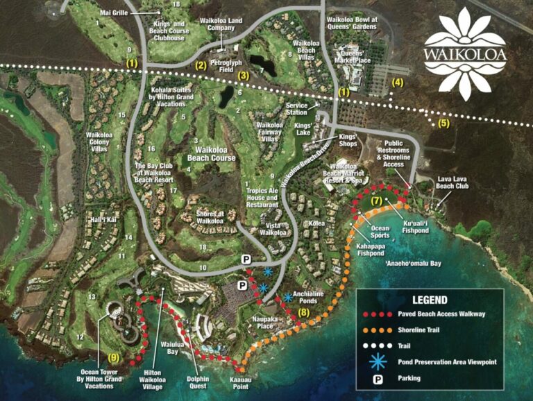 Waikoloa Beach Resort Cultural Map Waikoloa Beach Resort Wbr Cultural Map 768x578 